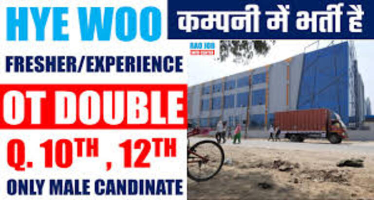 Hye woo Mobile Company Habibpur Gr Noida JOB