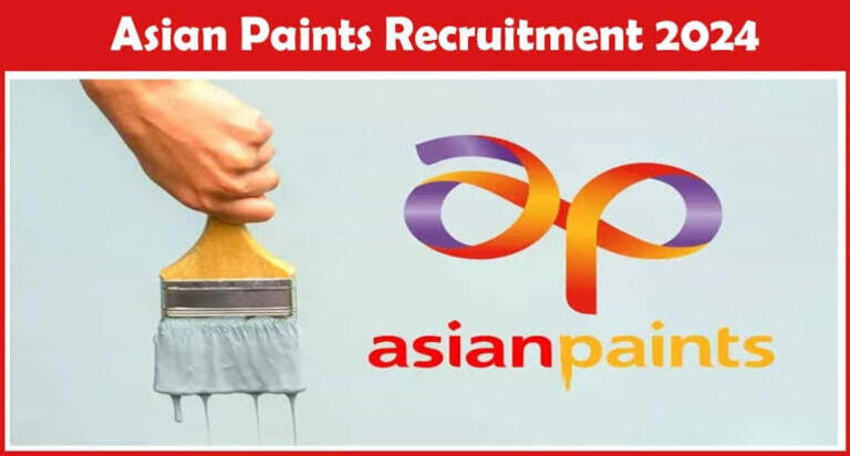 Asian paints Company Job Notification 2024
